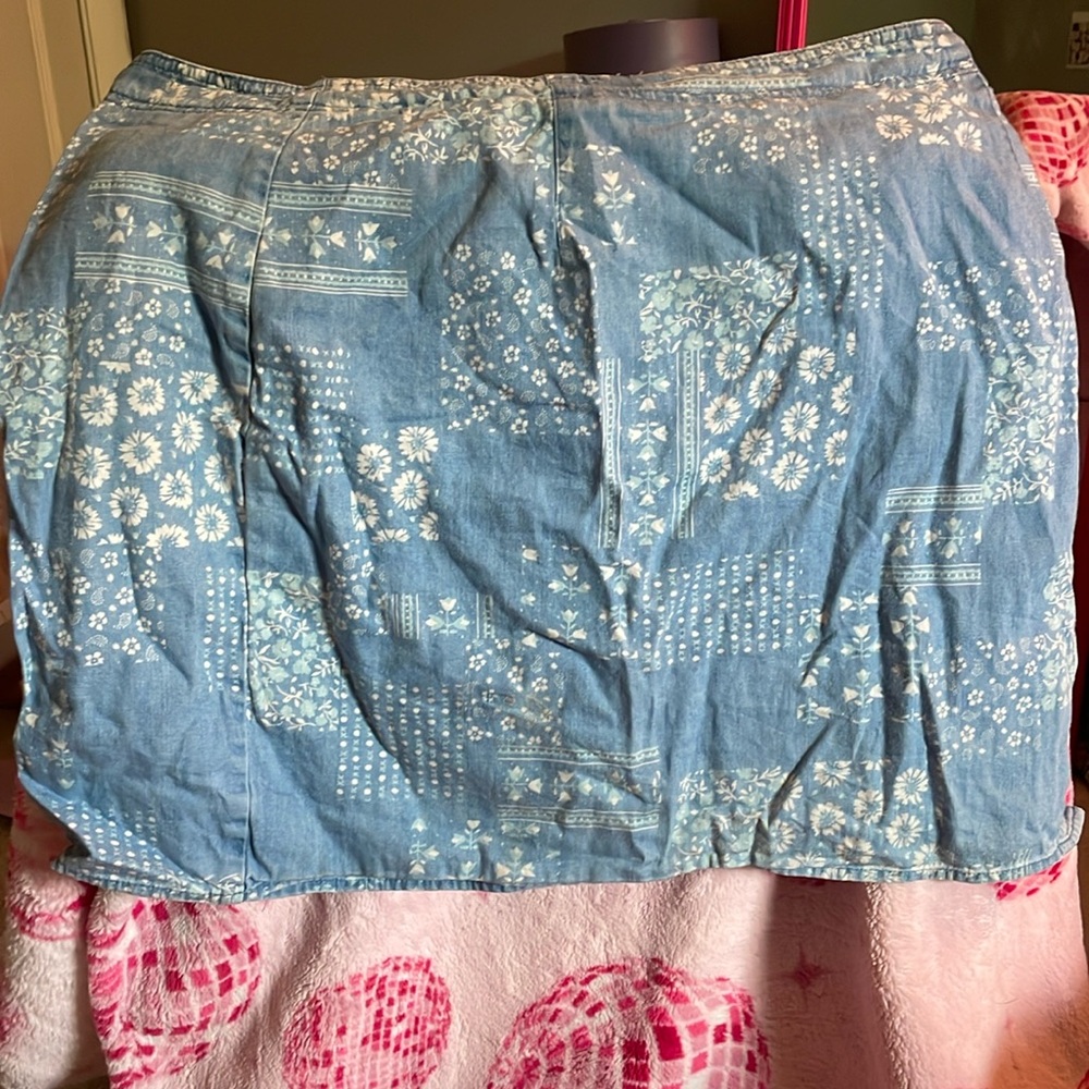 Vintage Liz Claiborne denim SKORT!
